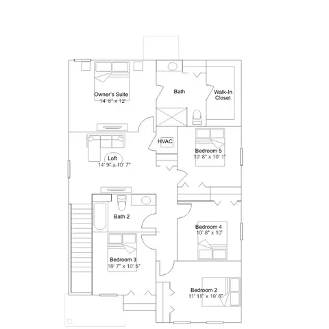 Floorplan - 14489 Bluewater Rd, Punta Gorda, FL 33982 photo 2 of 2