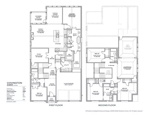 Floorplan - 2961 Mockingbird Ln, Prosper, TX 75078 photo 1 of 1