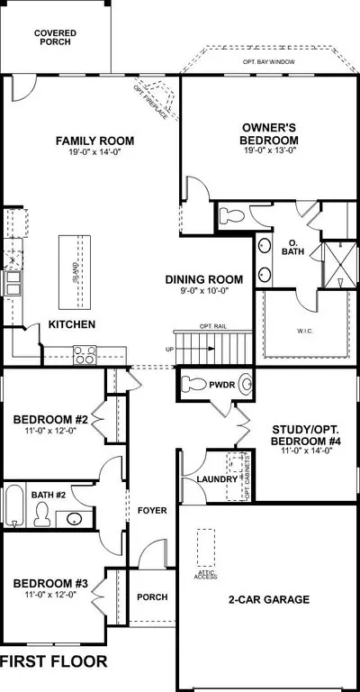 Floorplan - 828 Sanger Ln, Leander, TX 78641 photo 1 of 2