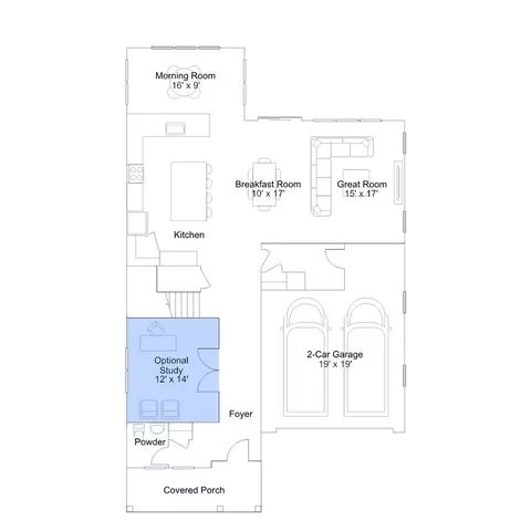 Floorplan - 17055 Gathering St, Boyds, MD 20841 photo 2 of 8