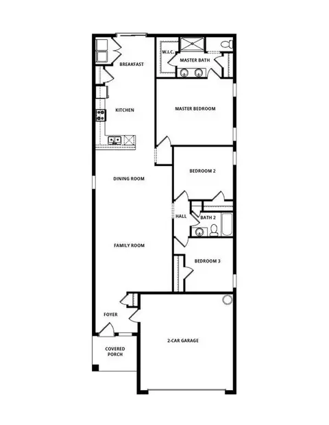 Floorplan - Undisclosed, Spring Hill, FL 34609 photo 1 of 1