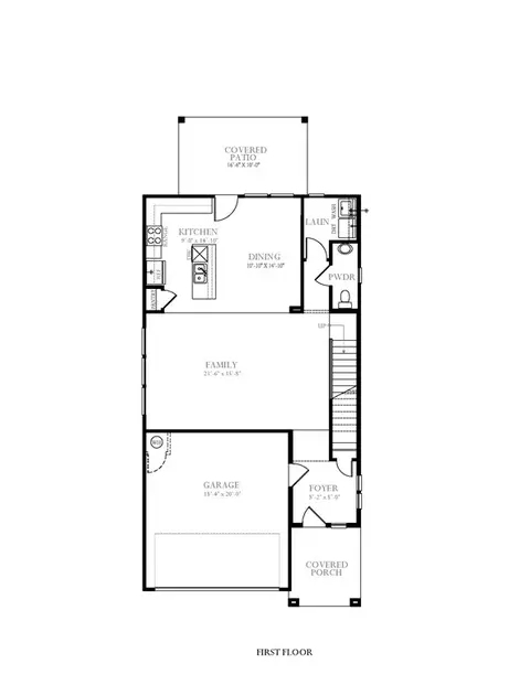 Floorplan - 283 Tailwind Dr, Kyle, TX 78640 photo 1 of 2