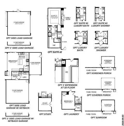 Floorplan - 1007 Canvasback Way, Indian Trail, NC 28079 photo 3 of 3