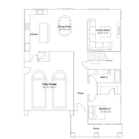 Floorplan - 2842 Wrangell St, Manteca, CA 95337 photo 1 of 2