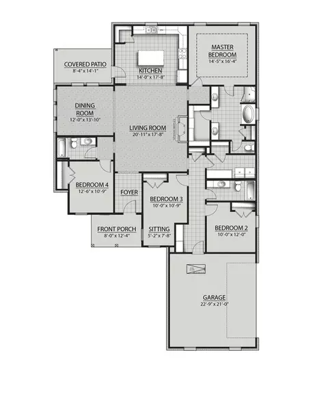 Floorplan - 370 Saw Grass Loop, Covington, LA 70435 photo 1 of 1