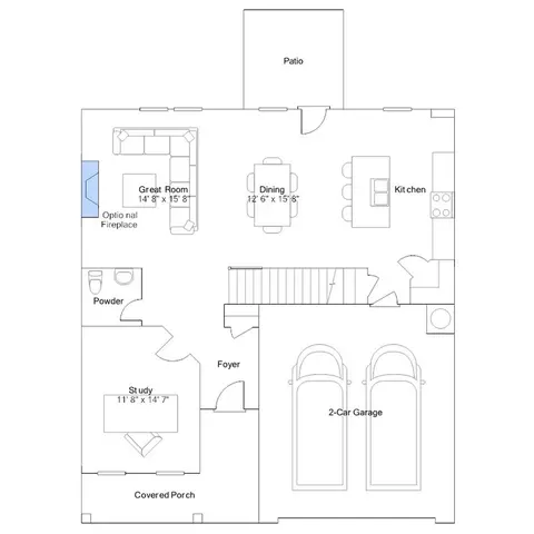 Floorplan - 587 Roy Adams Rd, Angier, NC 27501 photo 2 of 4