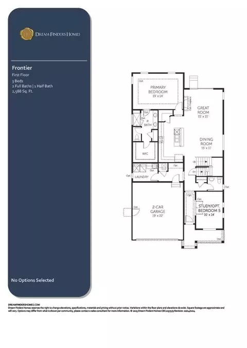Floorplan - 13796 Daffodil Pt, Parker, CO 80134 photo 1 of 3