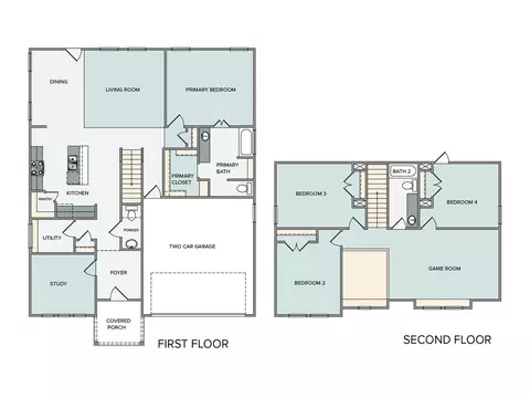 Floorplan - 182 Hortus Dr, Kyle, TX 78640 photo 1 of 1