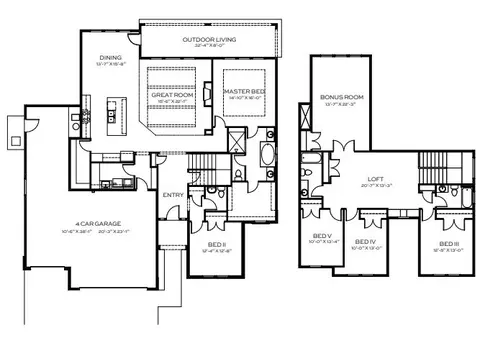Floorplan - 2230 N Peakhurt Ave, Kuna, ID 83634 photo 1 of 1