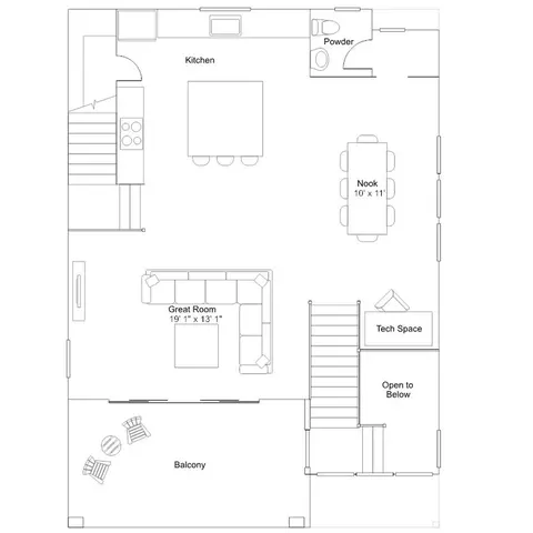 Floorplan - 3093 S Joyce Ct, Morrison, CO 80465 photo 2 of 3