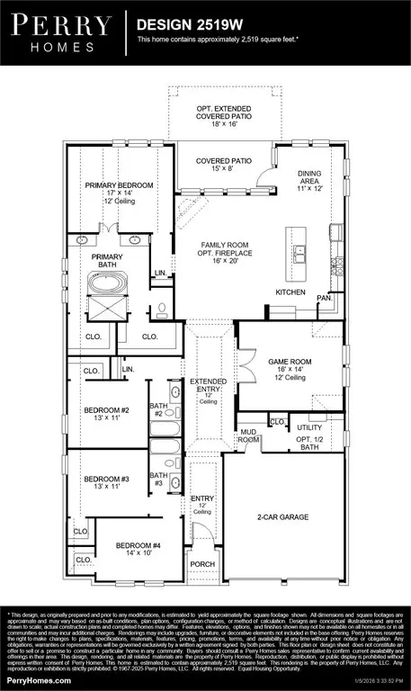 Floorplan - 1101 Sandgate Dr, Forney, TX 75126 photo 1 of 1