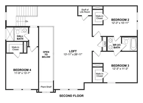 Floorplan - 11441 Wulstone Rd, Haslet, TX 76052 photo 2 of 2
