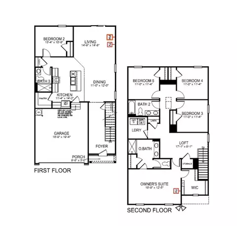 Floorplan - 26 Horatio Ln, Lugoff, SC 29078 photo 1 of 1