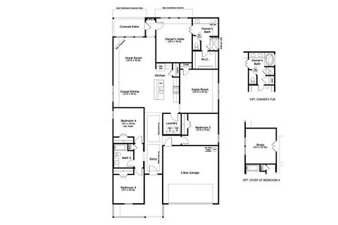 Floorplan - 153 Greinert Dr, Taylor, TX 76574 photo 1 of 1