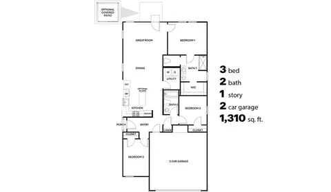 Floorplan - 12955 E Russo Dr, Vail, AZ 85641 photo 1 of 1