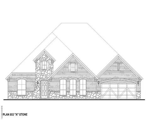 Floorplan - 788 Cedarwood Ct, Haslet, TX 76052 photo 2 of 5