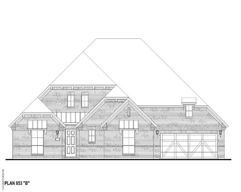 Floorplan - 788 Cedarwood Ct, Haslet, TX 76052 photo 3 of 5
