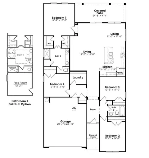Floorplan - 304 Still Shores Dr, Gilbert, SC 29054 photo 1 of 1