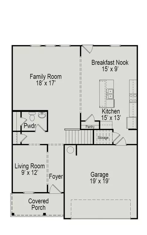 Floorplan - 8786 Walnut Rd, Hixson, TN 37343 photo 1 of 2