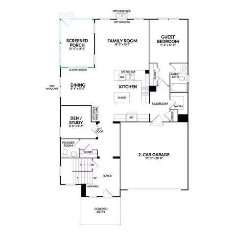 Floorplan - 103 Fetlock Dr, Stephenson, VA 22656 photo 3 of 9