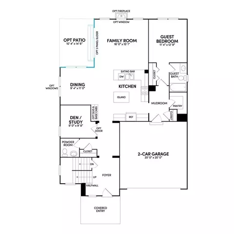 Floorplan - 103 Fetlock Dr, Stephenson, VA 22656 photo 2 of 9