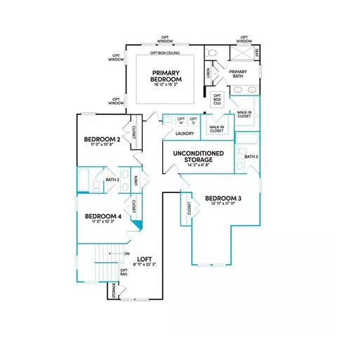 Floorplan - 103 Fetlock Dr, Stephenson, VA 22656 photo 7 of 9