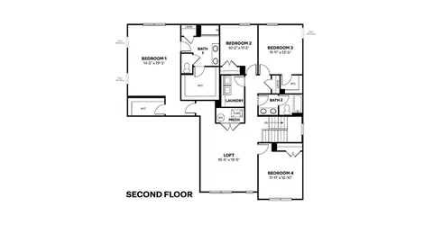 Floorplan - 7097 Theo Baker Blvd, Pendleton, IN 46064 photo 2 of 2