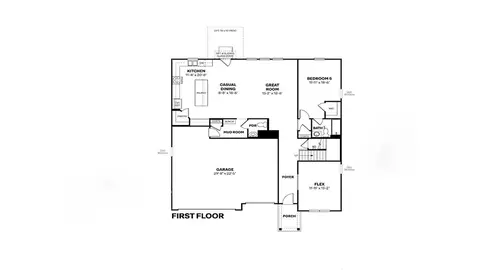 Floorplan - 7097 Theo Baker Blvd, Pendleton, IN 46064 photo 1 of 2
