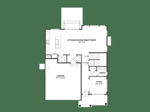 Floorplan - 2871 N Lone Pine St, Eagle Mountain, UT 84013 photo 2 of 3