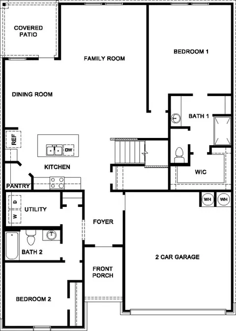 Floorplan - 1985 Cartwright St, Bryan, TX 77807 photo 1 of 1