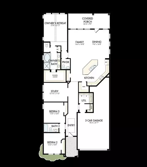 Floorplan - 16130 Rita Rd, Conroe, TX 77302 photo 1 of 1