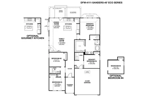 Floorplan - 7304 Poplar Dr, Argyle, TX 76226 photo 1 of 2