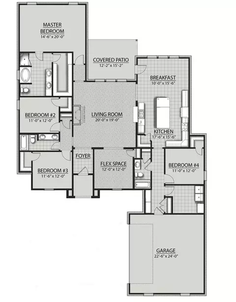 Floorplan - Lost River North Drive, Benton, LA 71006 photo 1 of 1