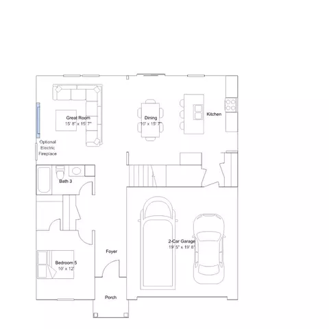 Floorplan - 11635 Kylemore Dr, Indianapolis, IN 46235 photo 4 of 6