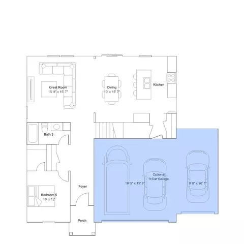 Floorplan - 11635 Kylemore Dr, Indianapolis, IN 46235 photo 2 of 6