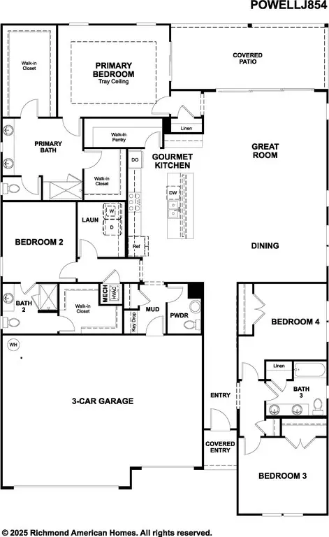 Floorplan - 16 Meadow Crossing Dr, Saint Augustine, FL 32086 photo 1 of 1