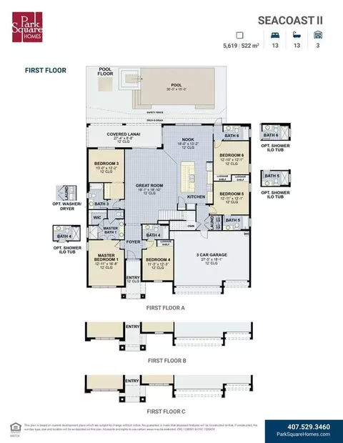 Floorplan - 16205 Saint Martin St, Clermont, FL 34714 photo 1 of 2