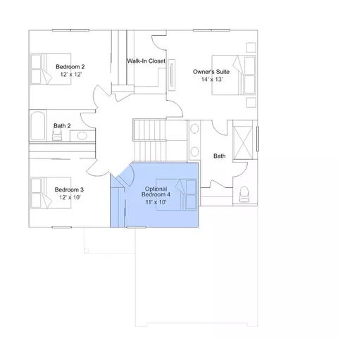 Floorplan - 1317 Morris Way, Elburn, IL 60119 photo 4 of 6