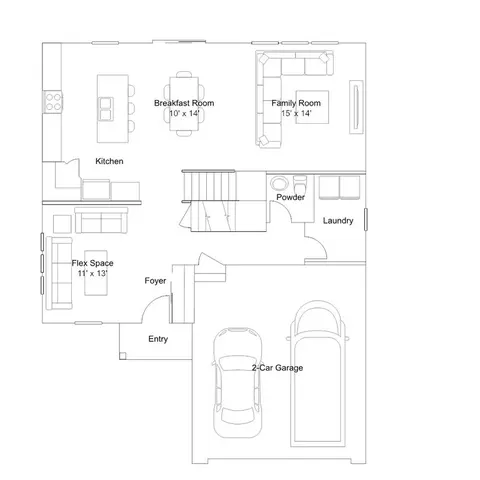 Floorplan - 1317 Morris Way, Elburn, IL 60119 photo 1 of 6