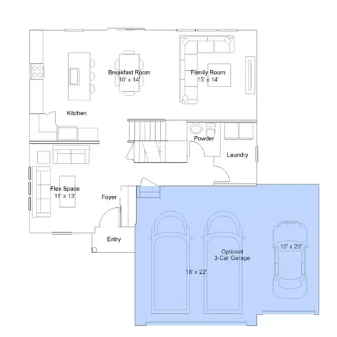 Floorplan - 1317 Morris Way, Elburn, IL 60119 photo 2 of 6