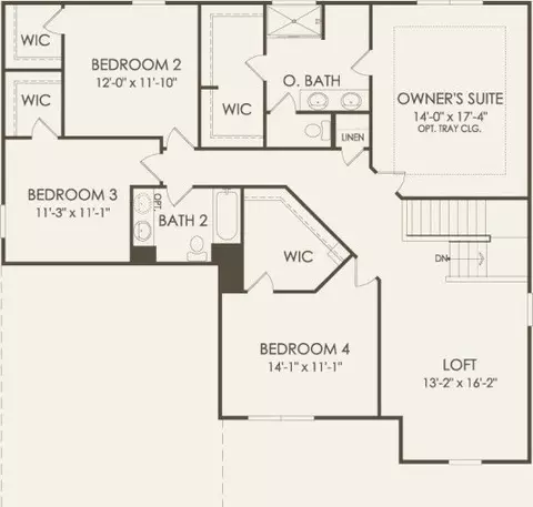 Floorplan - 12823 S Vicarage Dr, Plainfield, IL 60585 photo 2 of 3