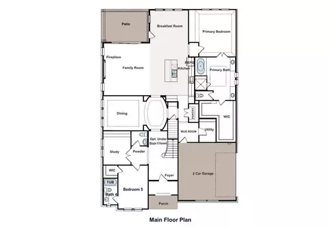 Floorplan - 2724 Dunnet Dr, Celina, TX 75009 photo 1 of 2