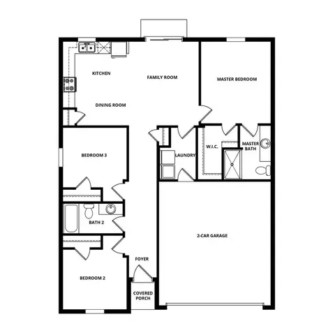 Floorplan - 13390 Tula Loop, Astatula, FL 34705 photo 1 of 1