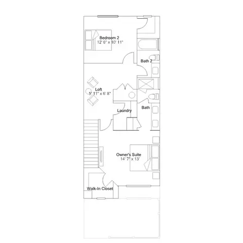 Floorplan - 7727 S Cherokee Trl, Centennial, CO 80016 photo 2 of 2