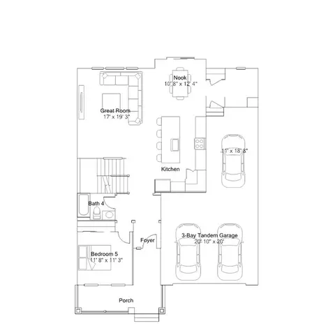 Floorplan - 24452 E Pacific Pl, Aurora, CO 80018 photo 1 of 7