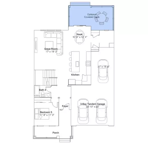 Floorplan - 24452 E Pacific Pl, Aurora, CO 80018 photo 4 of 7