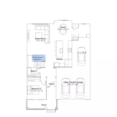 Floorplan - 24452 E Pacific Pl, Aurora, CO 80018 photo 3 of 7