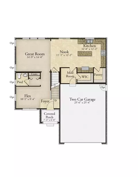 Floorplan - Fairchild Road, Macomb Township, MI 48042 photo 1 of 2