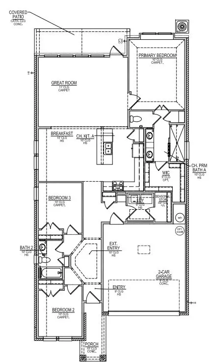 Floorplan - 10722 Briceway Ace, Helotes, TX 78023 photo 1 of 1