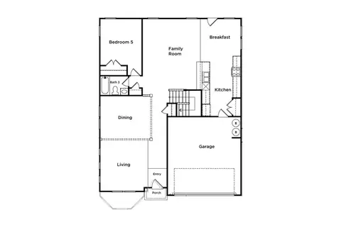 Floorplan - 45 Geranium Ln, Covington, GA 30016 photo 1 of 2